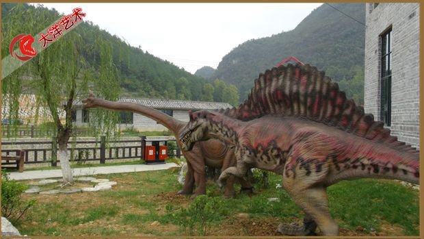 2013年7月贵州黔南州威远镇恐龙展览