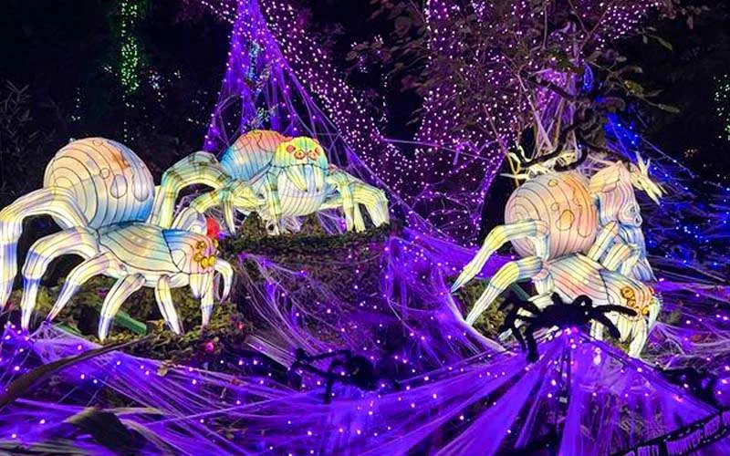 美国休斯敦动物园动物主题彩灯项目实景 13