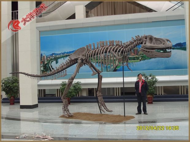 吉林博物馆恐龙互动展区项目实景 2