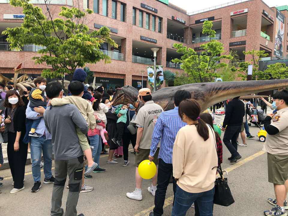 韩国乐天恐龙主题展示项目实景 5