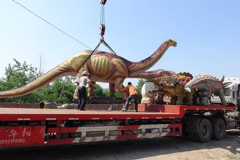订购仿真恐龙如何装车运输
