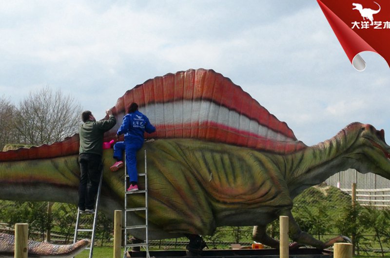 英国恐龙公园安装现场