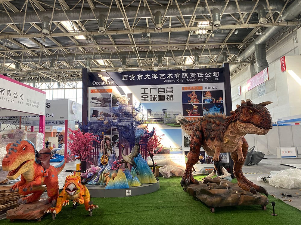 大洋艺术参加2024中国(北京)国际游乐设施设备博览会 · 图片4